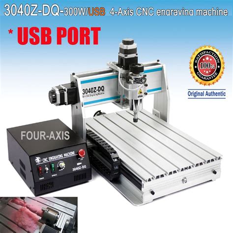 Usb Port Four Axis W Cnc Router Engraver Engraving Milling