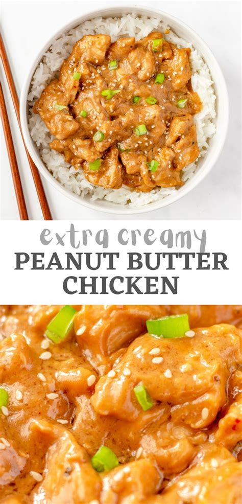 Perfect Peanut Butter Chicken Recipe Chicken Recipes Usa