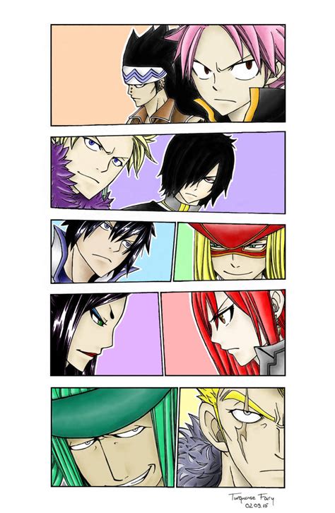 Fairy Tail vs. Sabertooth by TurquoiseFairy on DeviantArt