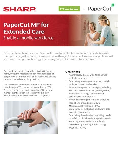 PaperCut MF For Extended Care Copiers Printers Our Branches