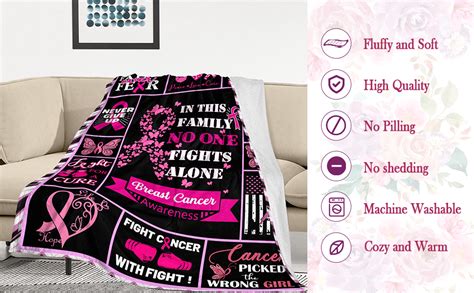 Breast Cancer Blanket T Breast Cancer Inspirationa T