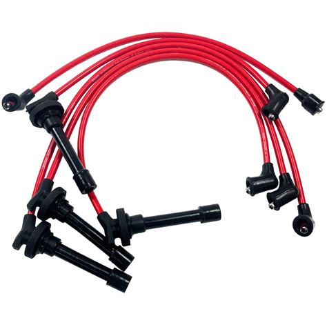 Spark Plug Ignition Wire Set For Honda Accord Civic Del Sol