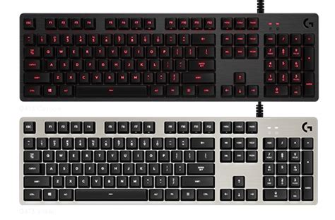 Logitech G413 BACKLIT MECHANICAL GAMING KEYBOARD Silver - Mojitech