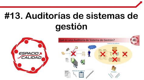 Auditor As De Sistemas De Gesti N Youtube