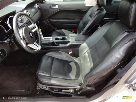 Black Interior 2006 Ford Mustang V6 Premium Coupe Photo #54492839 ...