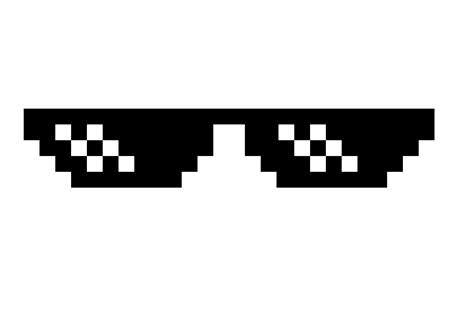 Thug Life Gangsta Glasses Transparent PNG - PNG Play