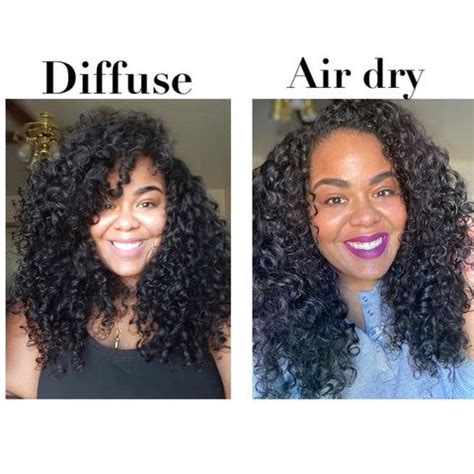 How To: Air Dry vs. Diffuse ~ Tips For Using a Hair Diffuser for Curly ...