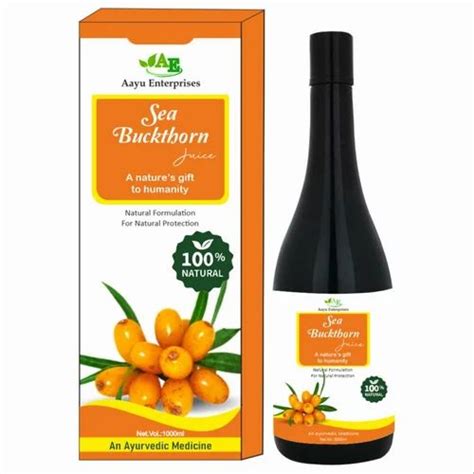 Sea Buckthorn Juice Packaging Size Ml Packaging Type Bottle At