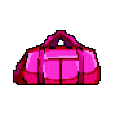 Baggage Fitness Bag Game Pixel Art Vector Illustration 23875459 Vector Art At Vecteezy