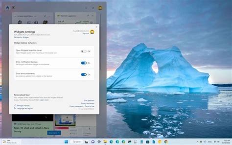 How To Disable Widgets On Hover On Windows 11 Pureinfotech