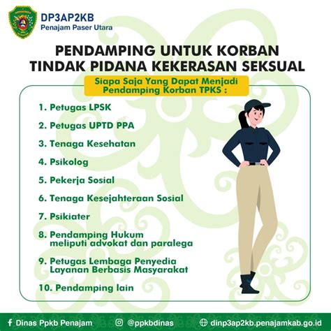 Pendamping Untuk Korban Tindak Pidana Kekerasan Seksual Hello Borneo