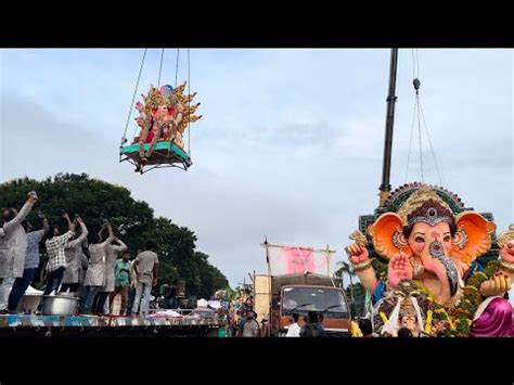 Ganesh Nimajjanam 2023 At Hussain Sagar Ganapti Visarjan 2023 At Tank