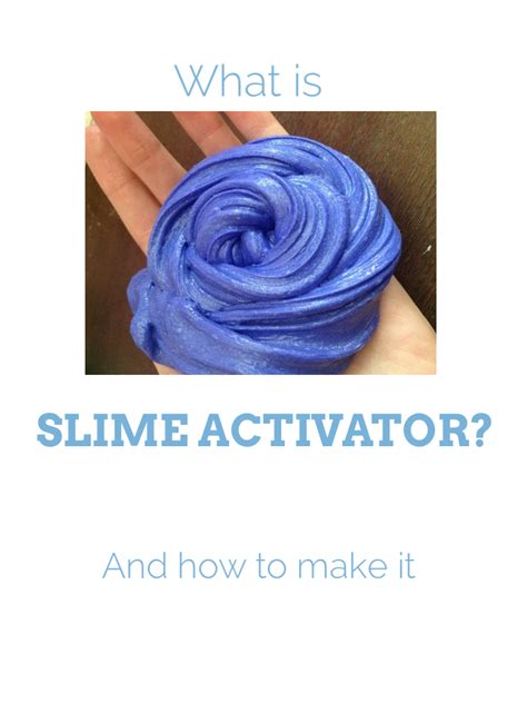 Slime Activator - Because of one person