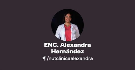 ENC Alexandra Hernández Instagram Facebook Linktree