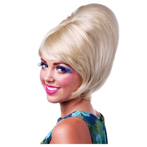 Adult Womens 60s Beehive Hairspray Theatrical Costume Wig