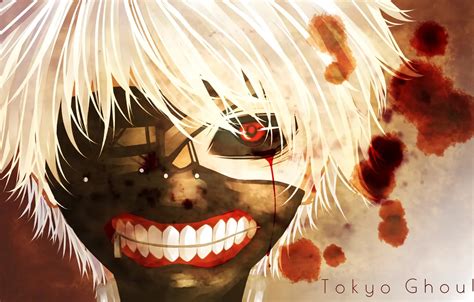 Wallpaper Face Mask Anime Art Tokyo Ghoul Ken Kanek For Mobile And