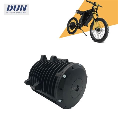 QS138 72v 70H 3000W V3 100kmh BLDC PMSM Mid Drive Motor For Electric