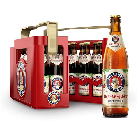 Paulaner Hefe Weißbier Naturtrüb Weizenbier MEHRWEG 20 x 0 5 l