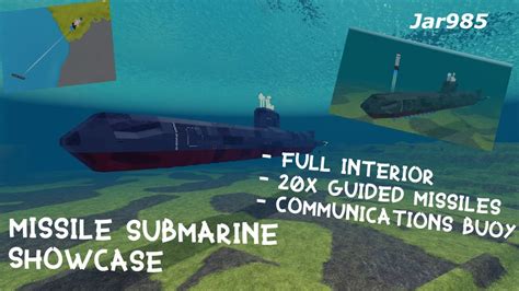 Submarine Showcase Roblox Plane Crazy YouTube