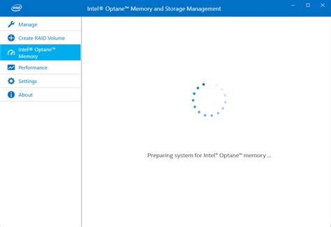 The system has been preparing for Intel optane memory - Intel Community