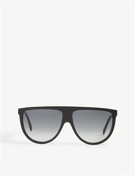 Céline Cl4006in Aviator Sunglasses In Black Lyst