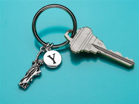 Statue of Liberty Keychain Statue of Liberty Key Ring New - Etsy