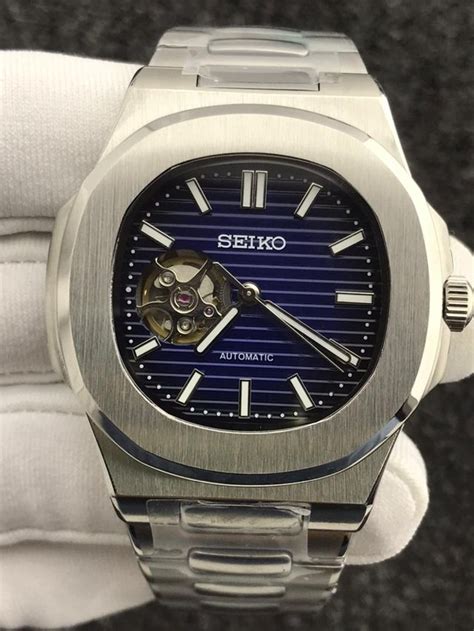 Seiko Nautilus Mod Open Hearth Seiko Skeleton Nh38 De Segunda Mano Por 229 Eur En Barcelona En