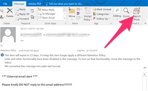 How To Add Phishing Button In Outlook How To Enable Report Phishing In Outlook Otosection