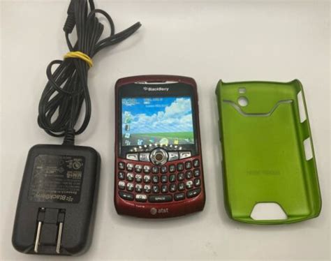 Blackberry Curve Red Phone At T Works Ebay