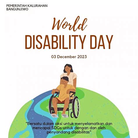 Selamat Memperingati Hari Penyandang Disabilitas Internasional Tahun