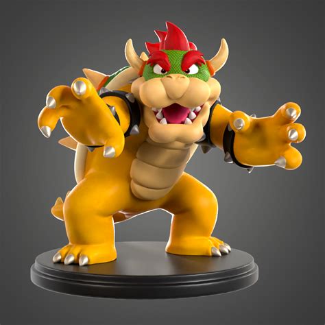 3D file Bowser 🐢・Template to download and 3D print・Cults