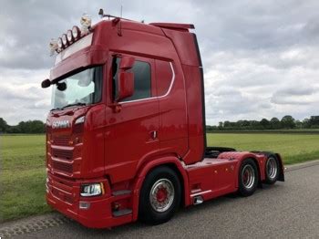 Scania Scania S580 V8 6x2 Euro 6 Full Air Tractor Unit From Netherlands