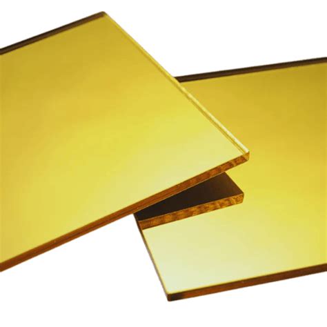 gold acrylic sheet  laser cutting