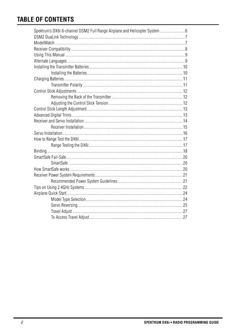 Spektrum Dx6 Manual Download - celestialsouthern