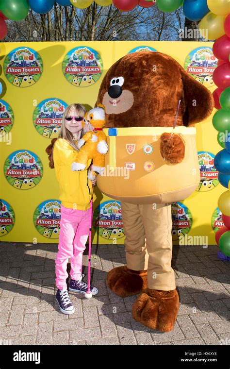 Melody and Dougie attend the launch of two new attractions at CBeebies ...