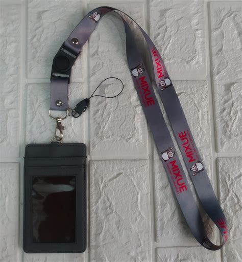 Lanyard Id Card Tali Gantungan Id Card Mixue Free Strap Gantungan