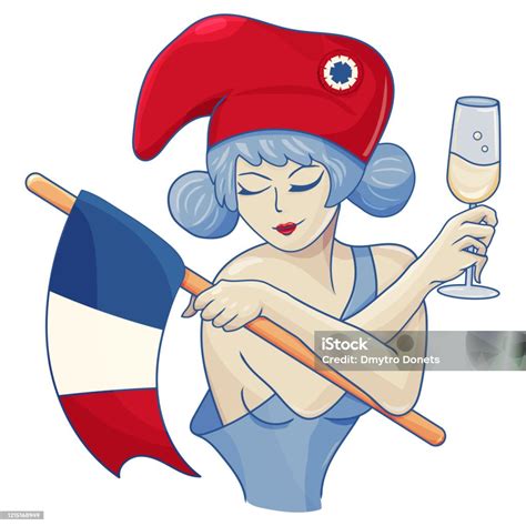 Marianne Symbol Of France Stock Illustration - Download Image Now ...