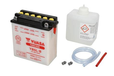 Battery Acid Starter Battery Dry Charged Electrolyte Yuasa V Ah