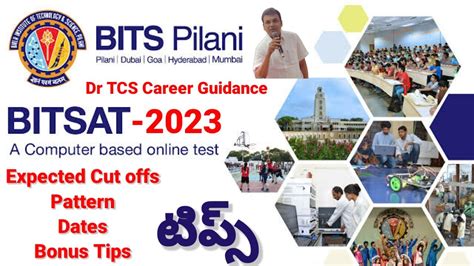 Bitsat Exam Patern And Cutoffs Bits Pilani Hyderabad Gova Dr