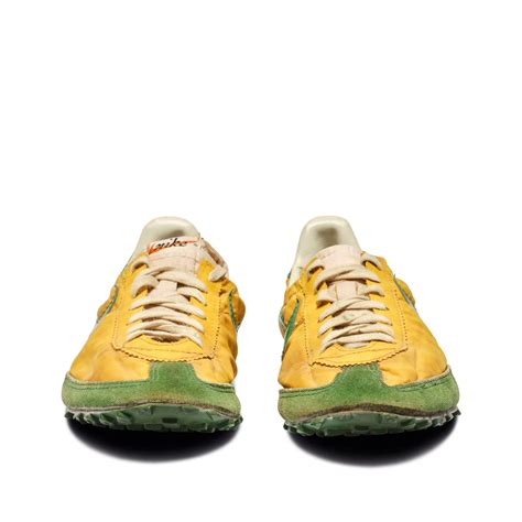Steve Prefontaine’s Personal and Worn Nike Oregon Waffle Sneakers