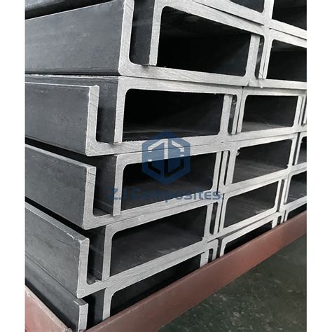 FRP GRP Pultruded Structural U And C Shape Fiberglass Channel For Fence