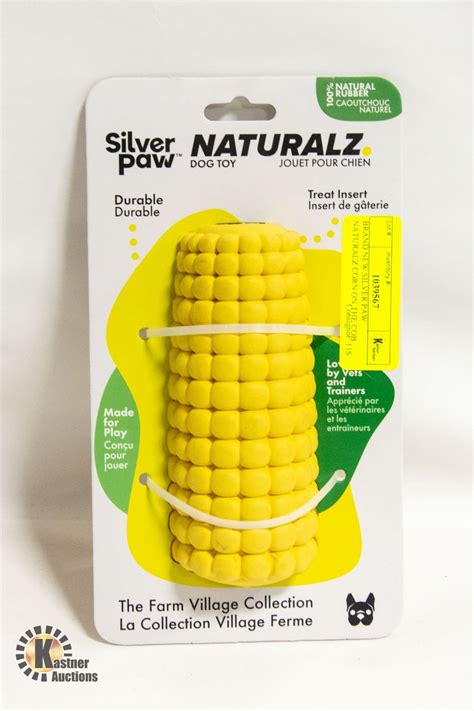 BRAND NEW SILVER PAW NATURALZ CORN ON THE COB