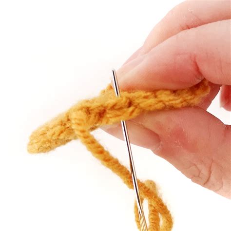 How To Invisible Fasten Off In Crochet Photo Tutorial