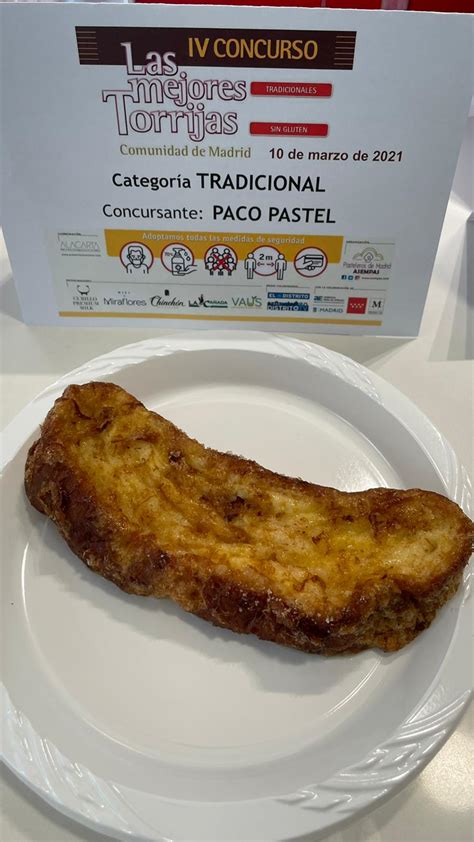 Ganadores Del Iv Concurso Las Mejores Torrijas De Madrid Asempas