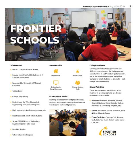 Frontier Schools Northeast News