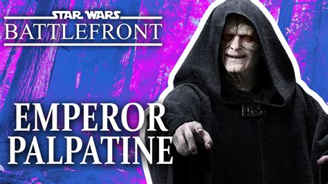 Star Wars Battlefront Emperor Palpatine Gameplay And Skills Endor