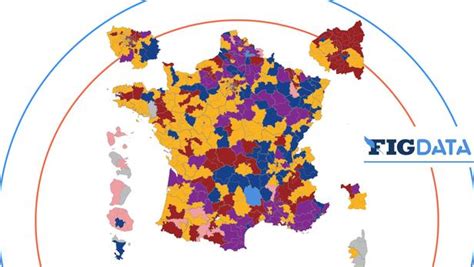 Ensemble Nupes Rn Lr La Nouvelle Carte Politique De La France