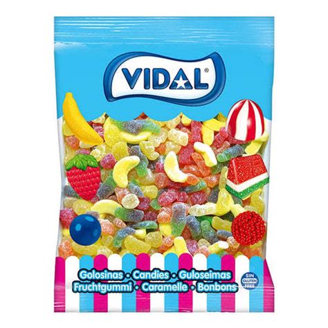 Mini Mix Azúcar Golosinas Surtidas Vidal Formato Bolsa 1kg Miravia