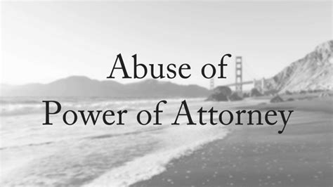 Abuse Of Power Of Attorney Contesting A Will Brisbane