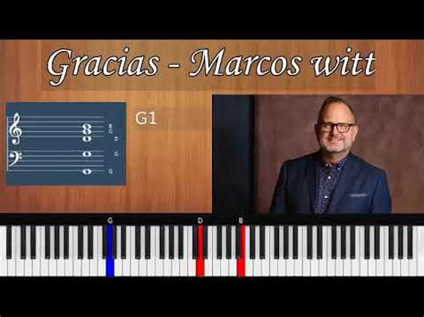 Gracias Marcos Witt Tutorial De Piano YouTube